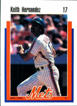1989 Kahn's New York Mets #NNO Keith Hernandez Front