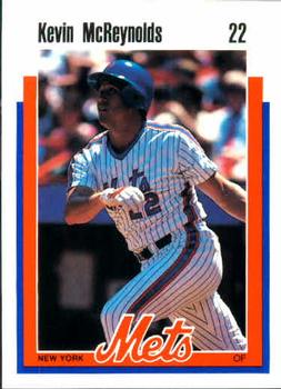 1989 Kahn's New York Mets #NNO Kevin McReynolds Front