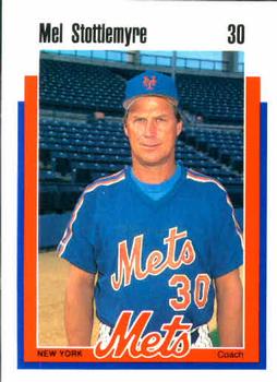 1989 Kahn's New York Mets #NNO Mel Stottlemyre Front