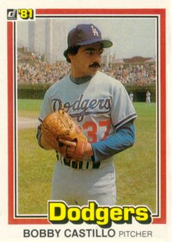 1981 Donruss #298 Bobby Castillo Front
