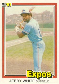 1981 Donruss #333 Jerry White Front