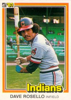 1981 Donruss #79 Dave Rosello Front