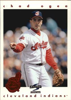 1997 Score Cleveland Indians Update #4 Chad Ogea Front