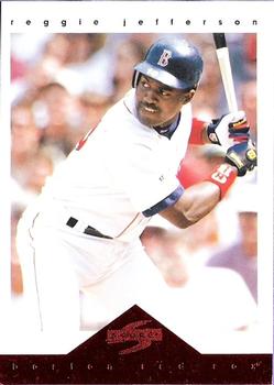 1997 Score Boston Red Sox #4 Reggie Jefferson Front