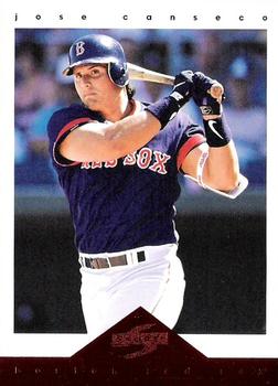 1997 Score Boston Red Sox #7 Jose Canseco Front