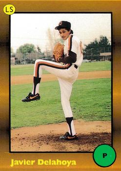 1989 Little Sun High School Prospects #13 Javier de la Hoya Front