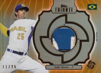 2013 Topps Tribute WBC - Prime Patches Orange #WPP-AR Andre Rienzo Front