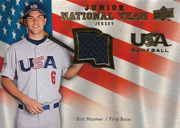 2008 Upper Deck - USA Junior National Team Jerseys #USJR-EH Eric Hosmer Front