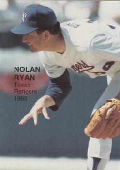 1989 Pacific Cards & Comics Baseball's Best Four (unlicensed) #1 Nolan Ryan Front