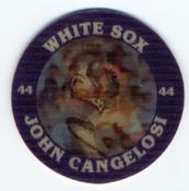 1987 7-Eleven Super Star Sports Coins: Chicago Region #III WS John Cangelosi Front