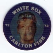 1987 7-Eleven Super Star Sports Coins: Chicago Region #VII WS Carlton Fisk Front