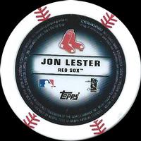 2013 Topps MLB Chipz #NNO Jon Lester Back