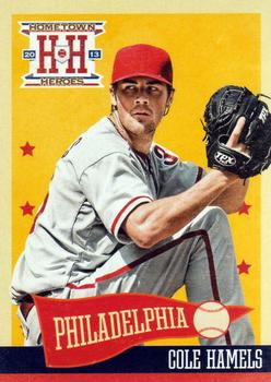 2013 Panini Hometown Heroes #33 Cole Hamels Front