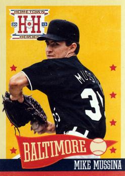 2013 Panini Hometown Heroes #234 Mike Mussina Front