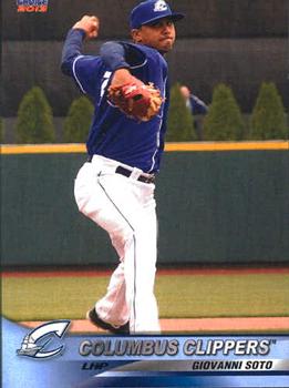 2013 Choice Columbus Clippers #31 Giovanni Soto Front