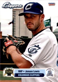 2011 Choice Columbus Clippers #19 Jensen Lewis Front