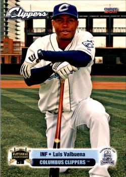 2011 Choice Columbus Clippers #27 Luis Valbuena Front
