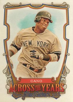 2013 Topps Allen & Ginter - Across the Years #ATY-RC Robinson Cano Front