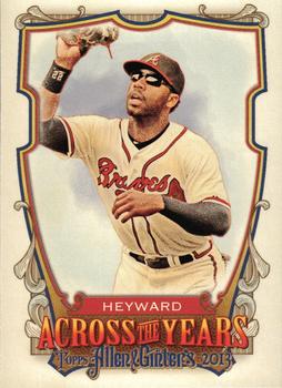 2013 Topps Allen & Ginter - Across the Years #ATY-JHY Jason Heyward Front