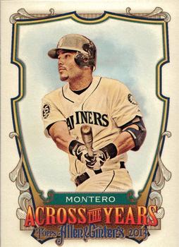 2013 Topps Allen & Ginter - Across the Years #ATY-JMT Jesus Montero Front