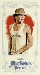 2013 Topps Allen & Ginter - Mini A & G Back Red #NNO Tommy Lee Front
