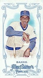 2013 Topps Allen & Ginter - Mini A & G Back Red #NNO Ernie Banks Front