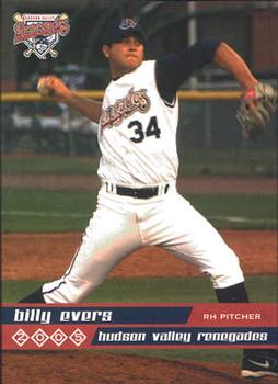 2005 Grandstand Hudson Valley Renegades #10 Billy Evers Front