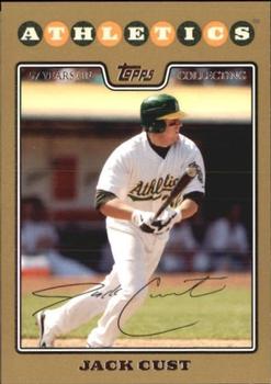 2008 Topps - Gold #88 Jack Cust Front