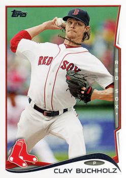 2014 Topps #53 Clay Buchholz Front