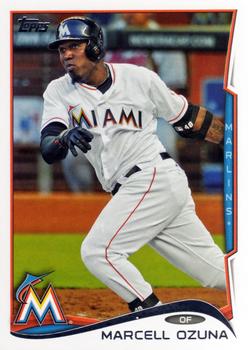 2014 Topps #70 Marcell Ozuna Front
