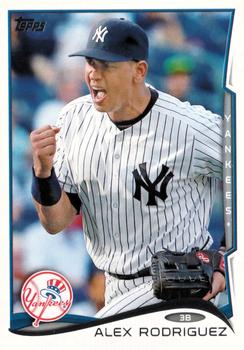 2014 Topps #168 Alex Rodriguez Front