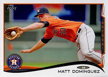 2014 Topps #218 Matt Dominguez Front