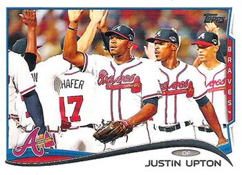 2014 Topps #229 Justin Upton Front