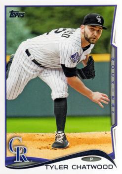 2014 Topps #380 Tyler Chatwood Front