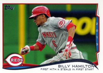 2014 Topps #478 Billy Hamilton Front