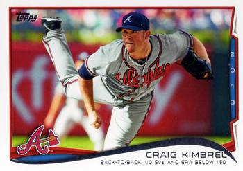 2014 Topps #499 Craig Kimbrel Front