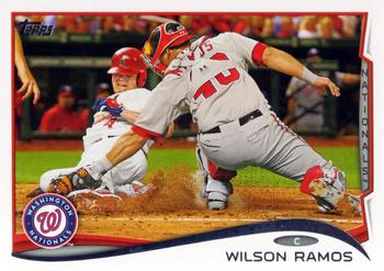 2014 Topps #645 Wilson Ramos Front