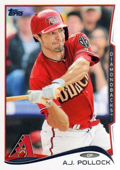 2014 Topps #648 A.J. Pollock Front