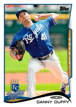 2014 Topps #532 Danny Duffy Front