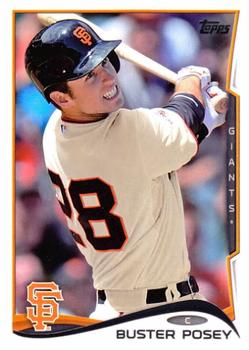 2014 Topps #50 Buster Posey Front