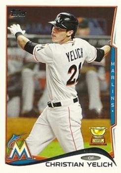 2014 Topps #358 Christian Yelich Front