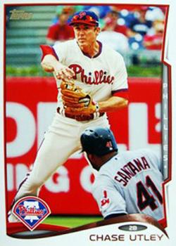 2014 Topps #502 Chase Utley Front
