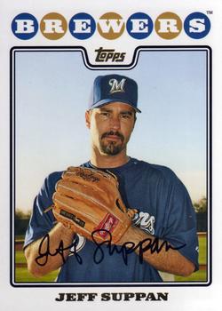 2008 Topps - Gold Foil #3 Jeff Suppan Front