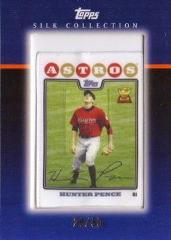 2008 Topps - Silk Collection #SC81 Hunter Pence Front
