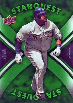 2008 Upper Deck First Edition - StarQuest Green Common #SQ-3 Prince Fielder Front