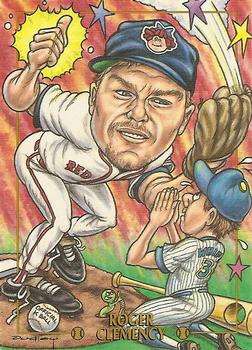 1995 Cardtoons #16 Roger Clemency Front