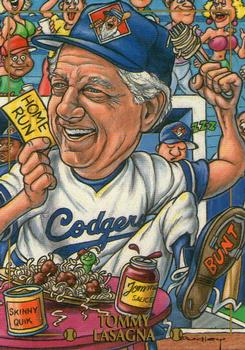 1995 Cardtoons #41 Tommy Lasagna Front