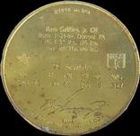 1992 Bandai Sport Star Collector Coins #NNO Ken Griffey Jr. Back