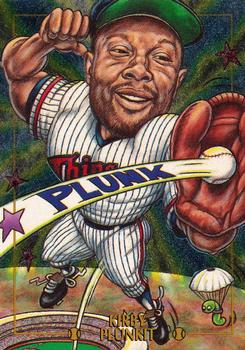 1995 Cardtoons - Grand Slam Etched Foil #F-7 Kirby Plunkit Front