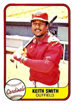 1981 Fleer #534 Keith Smith Front